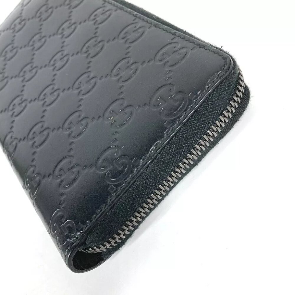 GUCCI 307987 Guccissima GG Long wallet Zip Around Long Wallet - Picture 4 of 14
